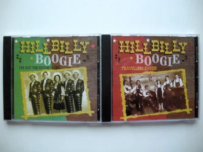 HILLBILLY BOOGIE 2 Music CD Lot TRAVELLING BOOGIE / I'VE GOT THE BOOGIE BLUES - Image 1 of 2