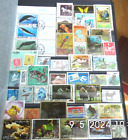32 seitiges Briefmarken A4 Album mit über 400 Motiven Tiere