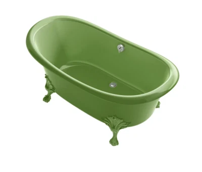 Kohler Artefacts 67" Pata Verde Hierro Fundido Bañera - K-21000-PFG-34 Foto 1 de 4
