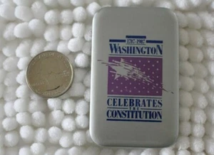 Washington Celebrates The Constitution 1787-1987 Pin Pinback Button #24870 - Picture 1 of 2