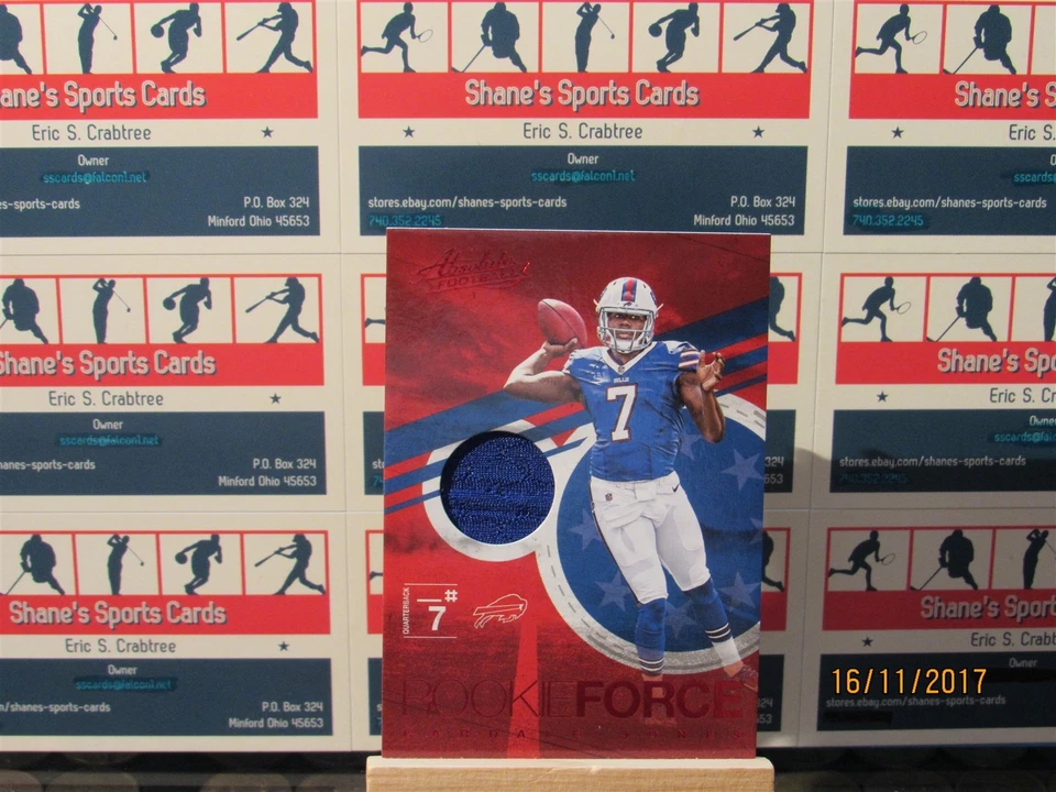 2016 Absolute Rookie Force Jerseys Red #4 Cardale Jones - Image 1 of 1