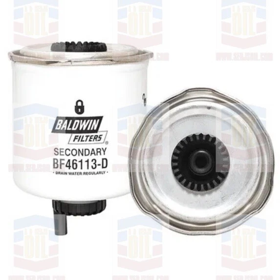 Baldwin Filters Bf46113-D Fuel Filter,Element Only,4-15/32" L•
