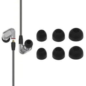 6Pcs Silicone In-Ear Earphone Case for IE900 Cover Ear Caps Eartip - Zdjęcie 1 z 8