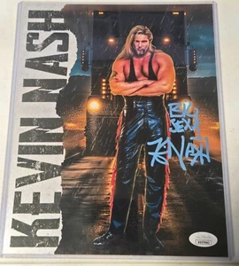 Kevin Nash WWE / WCW handsigniertes 8x10 Foto mit Aufschrift "Big Sexy" JSA Cert. - Bild 1 von 3