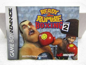 Authentic Instruction Manual Only Ready 2 Rumble Boxing Round 2 Game Boy Advance - Picture 1 of 3