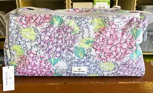 VERA BRADLEY Lighten Up Happy Hydrangeas Medium Active Travel Duffel NWT - Picture 1 of 10