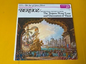 Joy of Great Music Berlioz Trojans King Lear Damnation of Faust 1980 LP - Imagen 1 de 4