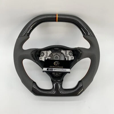 Volante de carbono brillante de 3 radios para Porsche 911 986 996 Boxster S 1998-2004 Foto 1 de 4