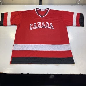 CANADA CANADIAN HOCKEY JERSEY Mens M Red IMPRESSIONS - Picture 1 of 5