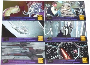 Topps 1997 Star Wars Trilogy Special Edition 6 card Die Cut hobby set + Promo. - Picture 1 of 4