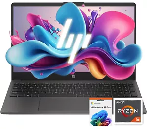 HP 255 G10 15.6" FHD Notebook Laptop AMD Ryzen 5 7530U UP to 64GB RAM,2TB SSD - Picture 1 of 5