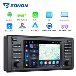 Eonon E39A13 7" Android Auto 13 Car Play Stereo Radio GPS Navi Audio For BMW E39 - Picture 1 of 17