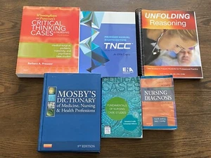 Lot Of 6 Nursing Education Books- Mosby's, Guide to Nursing Diagnosis... - Picture 1 of 24