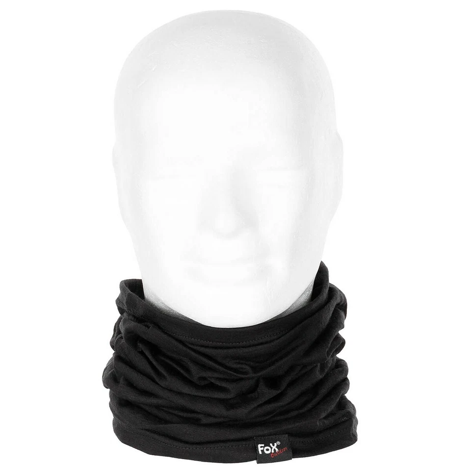 FOX Sciarpa Girocollo Merino Multi Headgear Wrap Gaiter Collo Nero