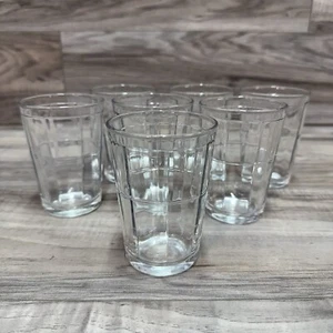 Pasabache Juice Glass 7 PCS 6 oz PAB23 Height: 3 7/8 in Width: 2 5/8 in MCM - Picture 1 of 7