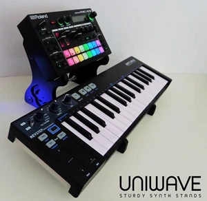 UNIWAVE Roland MC-101 / TR-6S + Arturia Keystep VALCHROMAT Dual Stand - Bild 1 von 5