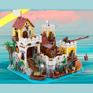 The Eldorado Fortress / Pirate Series Castle 4192 Pieces Building Blocks Set - Picture 1 of 9