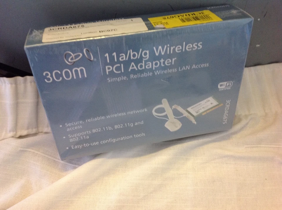 3Com 3CRDAG675 11a/b/g Wireless PCI Adapter - Image 1 of 4