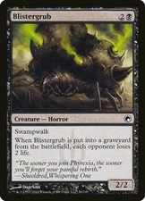 FOIL Blistergrub | MtG Magic Scars of Mirrodin | English | Near Mint