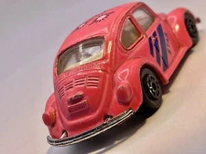 Maistoš„ MC Toy 1962 Volkswagen VW 1200 Beetle - 1984 - Pink 1/64 - - Picture 1 of 13