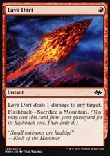 Mrm english 4x darter lava-lava dart mtg magic mh1