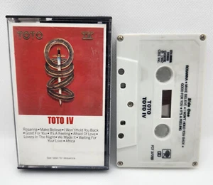 RARE! TOTO IV Cassette Tape Columbia Records 1982 Rosanna Africa 4 - Foto 1 di 2