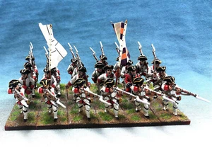 28mm WGS Seven Years War SYW Painted French Berry Infanterie GFA22 - Picture 1 of 8