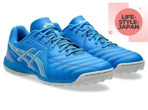 ASICS CALCETTO WD 9 TF "WIDE" 1113A038 400 Directoire Blue/White Men Futsal Shoe - Picture 1 of 9
