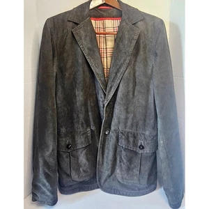 ISAIA Napoli Brown Soft Lamb Suede Leather Sport Coat US 44/M (Eu 50) $5K Retail - Picture 1 of 13