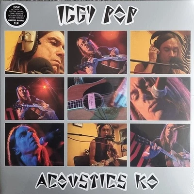 Sealed IGGY POP-ACOUSTICS KO 12" PURPLE Vinyl album-limited edition MINT 2024 - Image 1 of 3