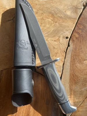 Buck 119 Special Stealth Run #11 Cru-Wear Fixed Blade Knife Leather Sheath USA A - Image 1 of 4