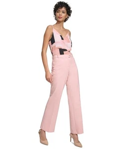 Pantalones para mujer Calvin Klein Infinite elásticos de pierna recta - Imagen 1 de 8