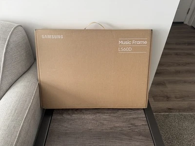 Alto-falante inteligente Samsung Photo Music Frame Dolby ATMOS com Q-Symphony - HW-LS60D - - Imagem 1 de 2