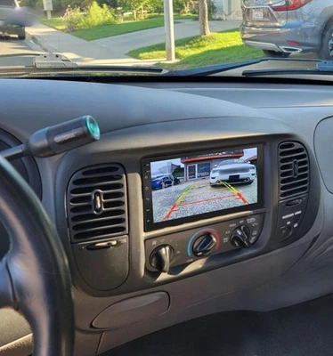 Radio estéreo Android 15 navegación reproductor GPS de 7" para Ford F150 1997-2004 Apple Carplay Foto 1 de 4