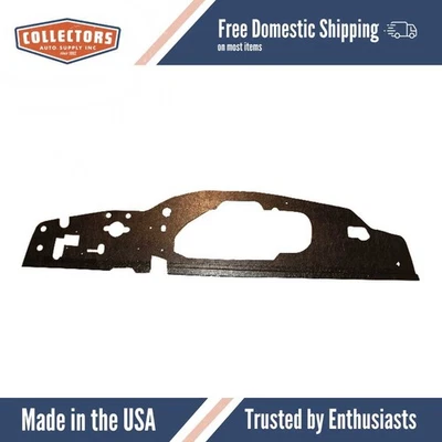 Звукоизоляционная прокладка брандмауэра для 1965-1966 Mercury - Изображение 1 из 4