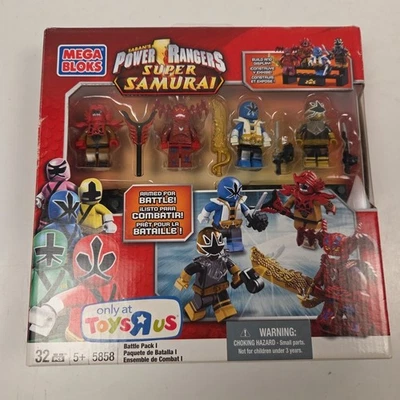Mega Bloks 5858 Power Rangers Super Samurai Battle Pack I Exclusive New - Image 1 of 4