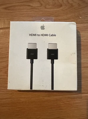 NEW!! Genuine 100% Apple HDMI to HDMI Cable MC838LL/B | Black - Image 1 of 4