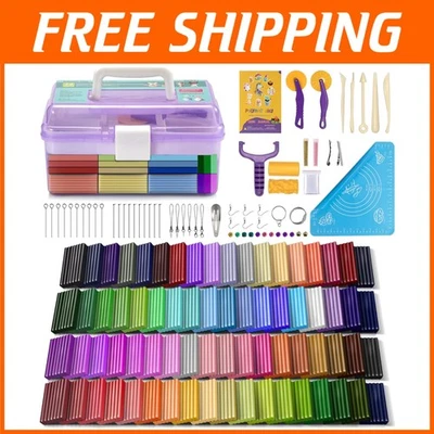 Sculpting Tools Included - 72 Clay Colors - Image 1 of 4