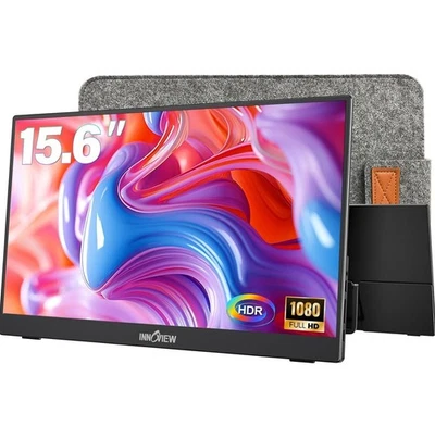 Portable Monitor 15.6" 1080P Portable Monitor for Laptop with Protective Sleeve - Image 1 of 4