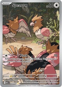 Spearow Illustration Rare 151/132 Pokemon Mega Evolution English IR - Picture 1 of 1