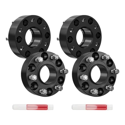 4x 2" 6x5.5" Wheel Spacers 78.1mm M14x1.5 For Ford F-150 Chevy Silverado 1500 - Image 1 of 4