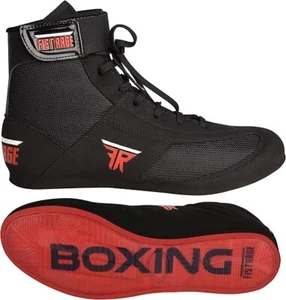 FISTRAGE Leather Kick Boxing Shoes Fighting Sports Master Training Mesh Unisex - Picture 1 of 15