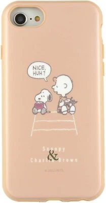 Funda protectora Gourmandise iPhone SE 4.7 IIIfit Peanuts Snoopy casa para perros SNG-665A Foto 1 de 4