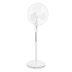 White 16'' Fan Oscillating Adjustable Pedestal 3 Speed Floor Standing Fan Air - Picture 1 of 15