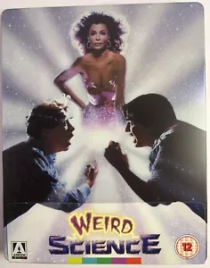WEIRD SCIENCE (1985) Blu-ray ARROW Limited Edition STEELBOOK Sci-Fi IMPORT MINT - Picture 1 of 14