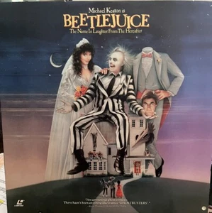 Beetlejuice (Laserdisc LD, 1988) [11785] Warner Home Video - Michael Keaton PG - Picture 1 of 4