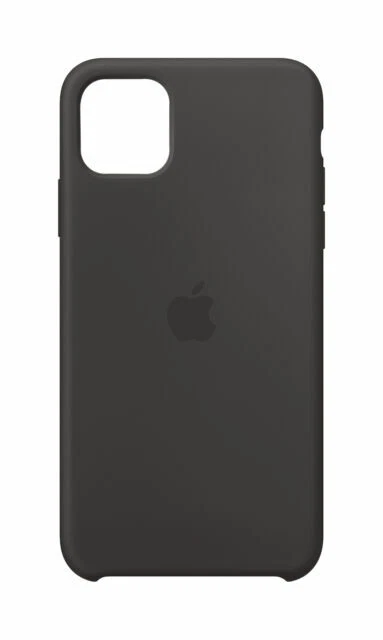 Apple Silicone Cover para Apple iPhone 11 Pro Max - Negro