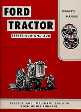 1955 1956 1957 Ford Tractor Owner Manual 820 840 850 860 620 630 640 650 660
