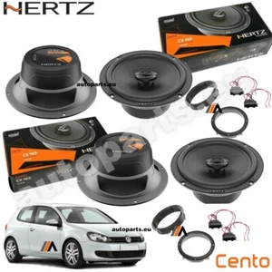 Kit 4 Casse Altoparlanti Hertz Anteriori e Posteriori per Volkswagen Golf 6 (VI) - Foto 1 di 7