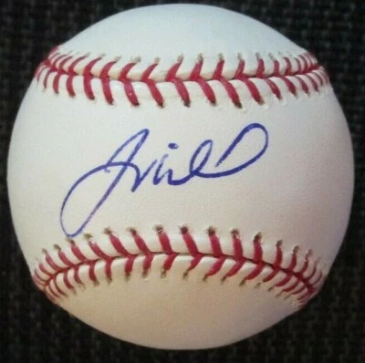 WILL MIDDLEBROOKS BOSTON RED SOX SIGNED RAWLINGS MAJOR LEAGUE OML BASEBALL COA - Image 1 of 2